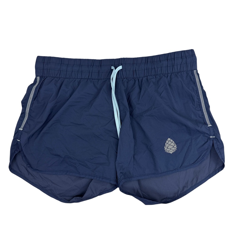 Stio Shorts Womens Small Navy Blue Running Athletic Hiking Outdoor Activewear